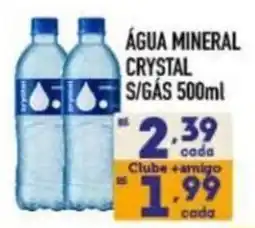 Supermercados Avenida Água mineral crystal oferta
