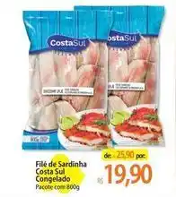 Atacadão Costa sul - filé de sardinha oferta
