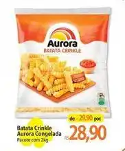 Atacadão Aurora - batata crinkle oferta