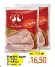 Atacadão Perdigão - filezinho sassami congelado oferta