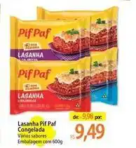 Atacadão Pif paf - lasanha oferta