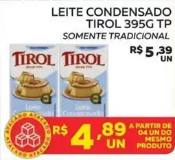 Lider Atacadista Leite condensado tirol 395g tp somente tradicional oferta