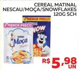 Lider Atacadista Cereal matinal nescau/moça/snowflakes oferta