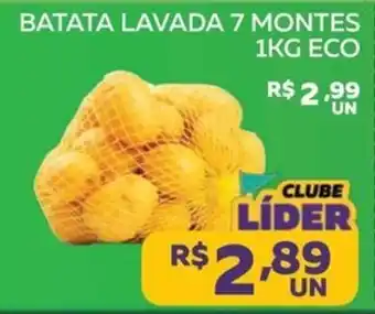 Batata lavada 7 meses