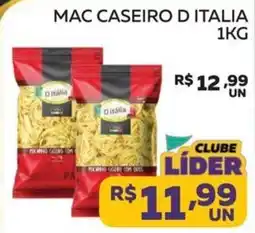 Lider Atacadista Mac caseiro d italia oferta