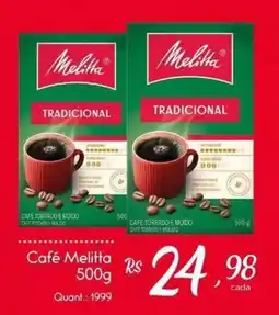 Giassi Supermercados Café melitta tradicional oferta