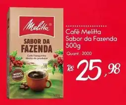 Giassi Supermercados Café melitta sabor da fazenda oferta