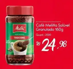 Giassi Supermercados Café melitta solúvel tradicional oferta