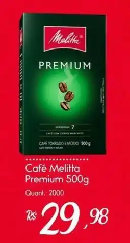 Giassi Supermercados Café melitta premium oferta