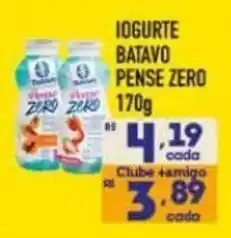 Supermercados Avenida Iogurte batavo pense zero oferta