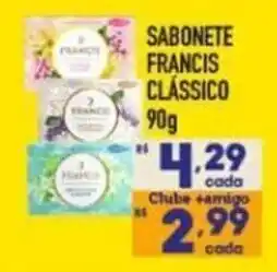 Supermercados Avenida Sabonete francis clássico oferta