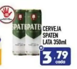 Supermercados Avenida Cerveja spaten oferta