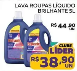 Lider Atacadista Lava roupas líquido brilhante oferta