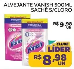 Lider Atacadista Alvejante vanish 500ml sachê s/cloro oferta