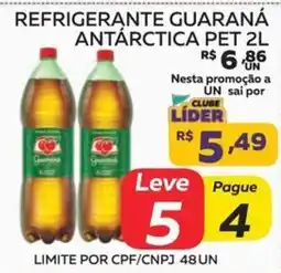 Lider Atacadista Refrigerante guaraná antárctica pet oferta