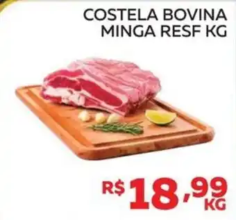 Lider Atacadista Costela bovina minga resf kg oferta