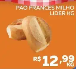 Lider Atacadista pao frances milho lider kg oferta