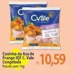Atacadão Vale - coxinha da asa de frango iqf c. congelada oferta