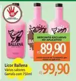 Atacadão Sabores - licor oferta