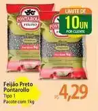 Atacadão Pontarollo - feijão preto oferta