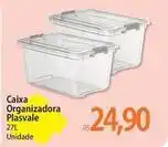 Atacadão Plasvale - caixa organizadora oferta