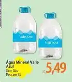 Atacadão Irmãos valle - água mineral azul oferta