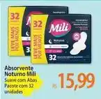 Atacadão Mili - absorvente noturno oferta