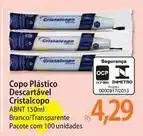 Atacadão Cristalcopo - copo plástico descartável cristalcopo oferta