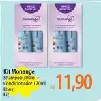 Atacadão Monange - kit shampoo + condicionador oferta