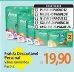 Atacadão Personal - fralda descartável oferta
