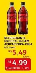 Assaí Atacadista Coca-cola - refrigerante original ou sem açúcar oferta