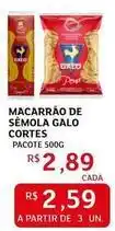 Assaí Atacadista Galo - macarrão de semola oferta