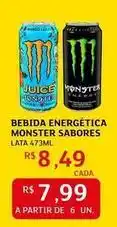 Assaí Atacadista Monster - bebida energetica oferta