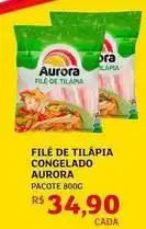 Assaí Atacadista Aurora - filé de tilápia congelado oferta