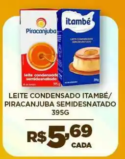 DB Supermercados Leite condensado itambé/ piracanjuba semidesnatado oferta