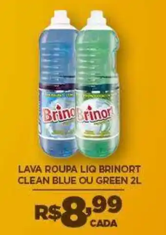 DB Supermercados Lava roupa liq brinort clean blue ou green oferta