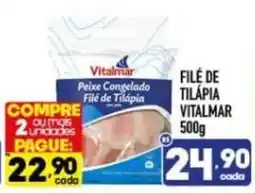 Supermercados Avenida Filé de tilápia vitalmar oferta