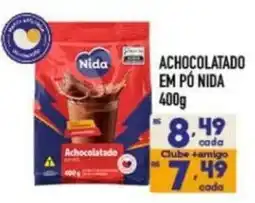 Supermercados Avenida Achocolatado em pó nida oferta