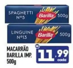 Supermercados Avenida macarrão barilla imp. oferta