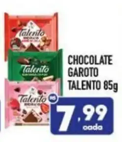 Supermercados Avenida Chocolate garoto talento oferta