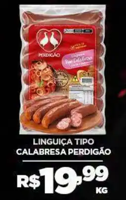 DB Supermercados Linguiça tipo calabresa perdigão oferta