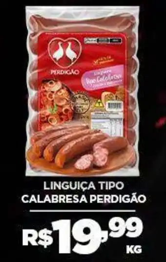 DB Supermercados Linguiça tipo calabresa perdigão oferta