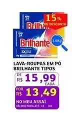 Assaí Atacadista Brilhante - lava-roupas em pó oferta