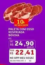 Assaí Atacadista Bovina - paleta com osso resfriada bovina oferta