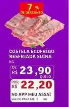 Assaí Atacadista Meu - costela ecofrigo resfriada suína oferta