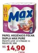 Assaí Atacadista Leve - papel higiênico folha dupla pure oferta