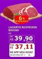 Assaí Atacadista De - lagarto resfriado bovino oferta