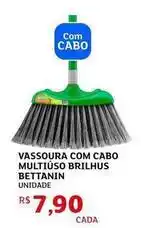 Assaí Atacadista Brilhus - vassoura com cabo multiuso oferta