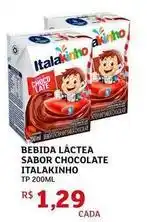 Assaí Atacadista Italakinho - bebida láctea sabor chocolate oferta