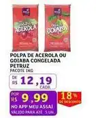 Assaí Atacadista De - polpa de acerola ou goiaba congelada oferta